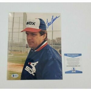 Tom Seaver Signed Photo 8X10 Beckett COA Chicago White Sox